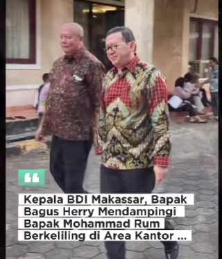 Inspektur Jenderal (Irjen) Kementerian Perindustrian Kunjungi BDI Makassar