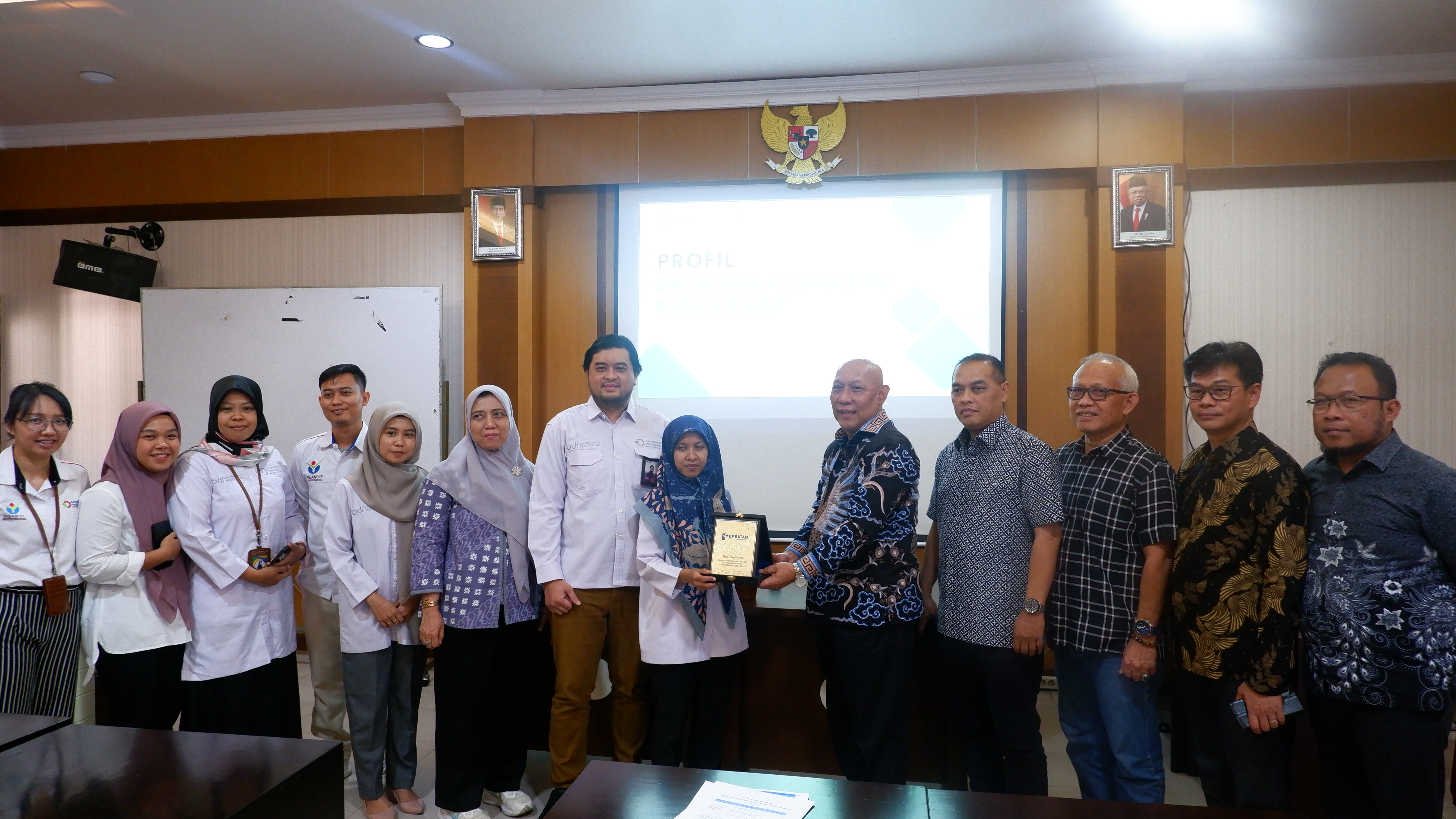BDI Makassar Menerima Kunjungan Studi Banding BP Batam