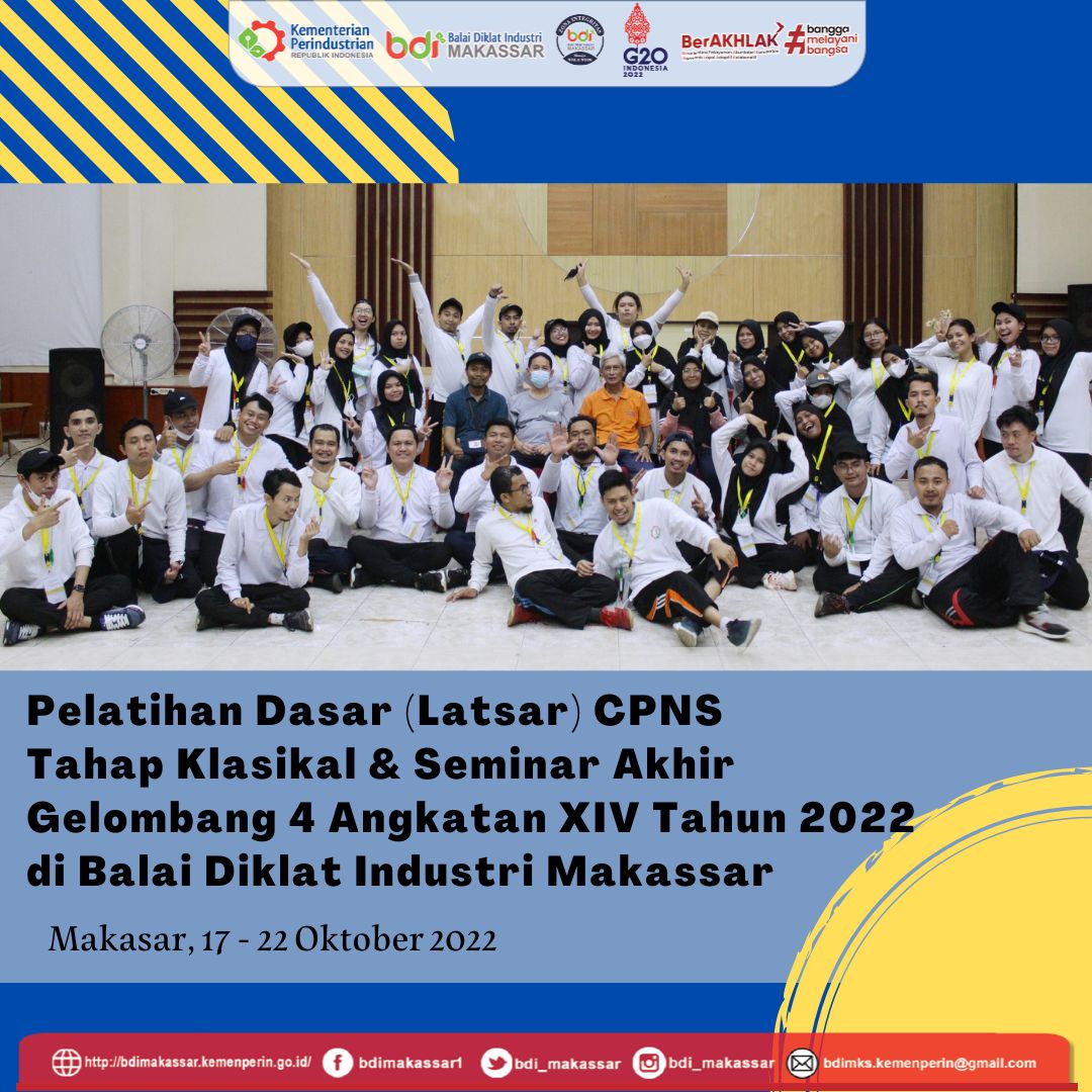 Pelaksanaan Latsar CPNS Gelombang IV Angkatan XIV Tahun 2022